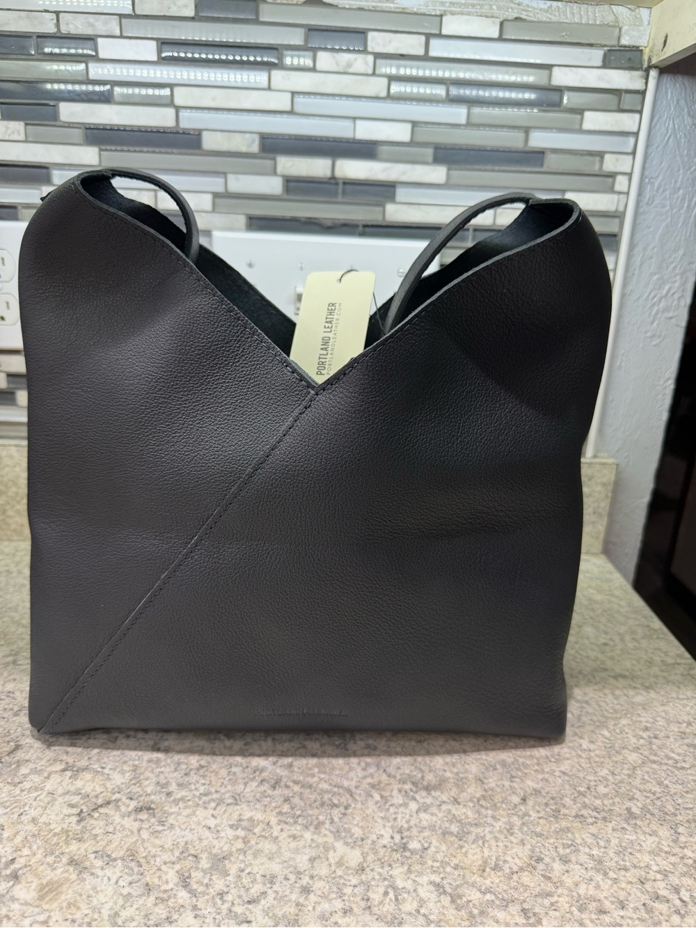Portland Leather Night owl Naomi Shoulder Bag